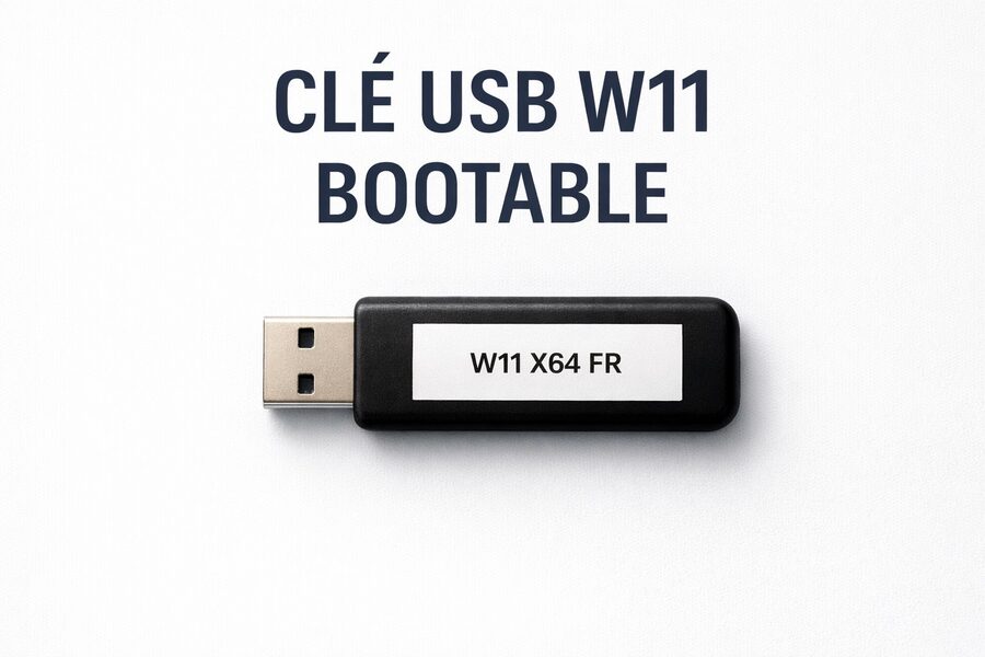 Clé USB bootable Windows 11